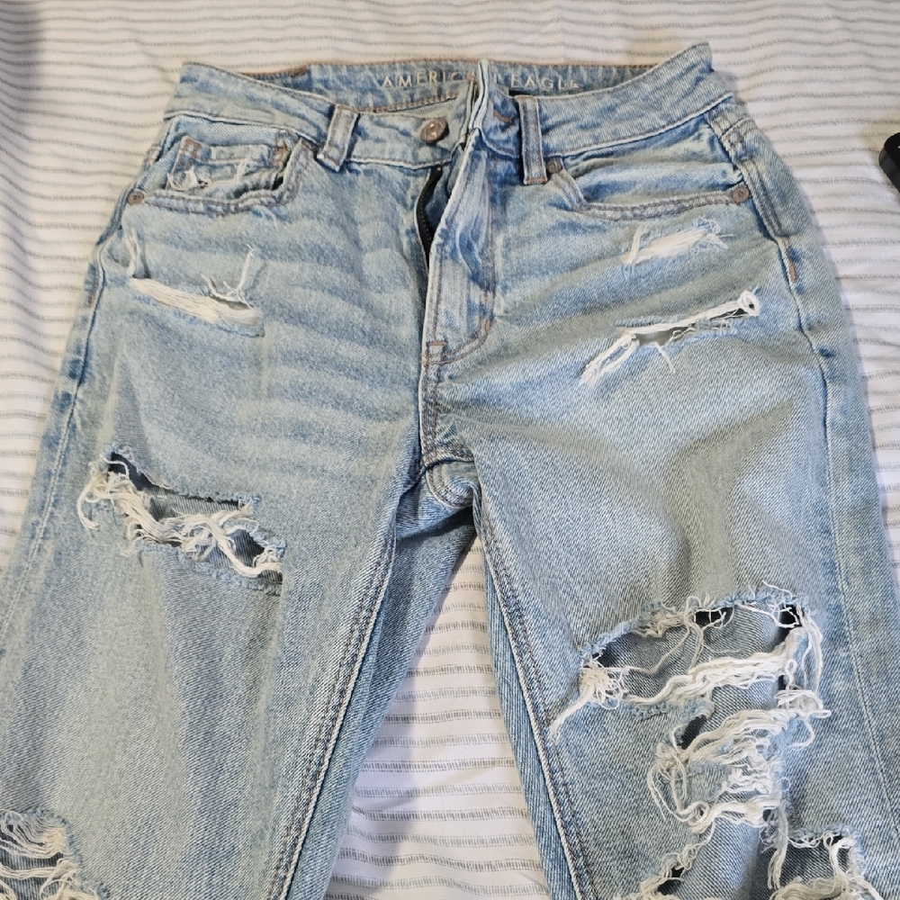 American Eagle Outfitters Light Blue Denim